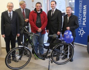 Uebergabe E-Bike SW Pulheim 2016