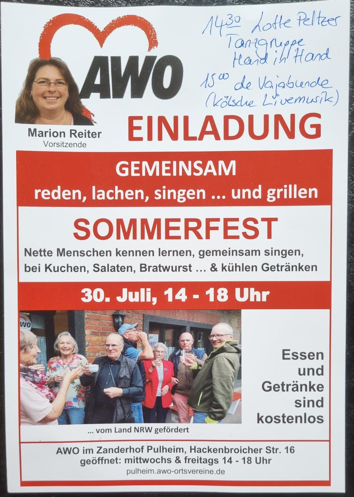 Sommerfest bei der in Pulheim