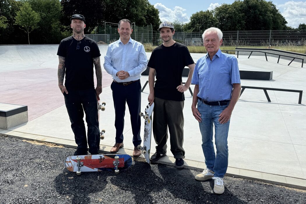 Eröffnung: Bewegung und Begegnung im neuen Skatepark