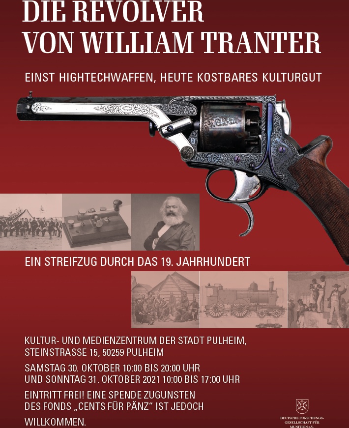 Die Revolver von William Tranter – Einst Hightechwaffen, heute kostbares Kulturgut