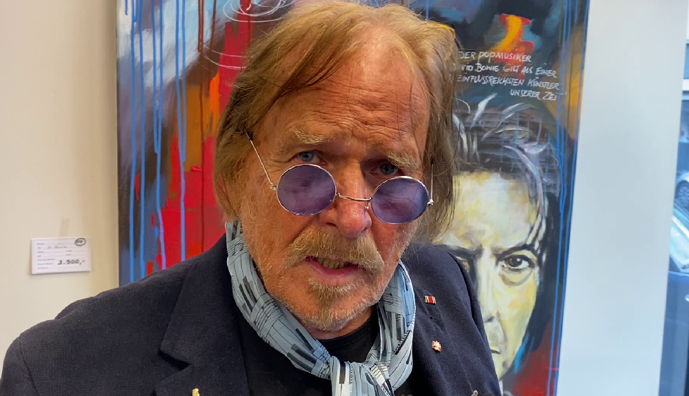 Frank Zander zu Gast in Der Galerie Wehr in Pulheim