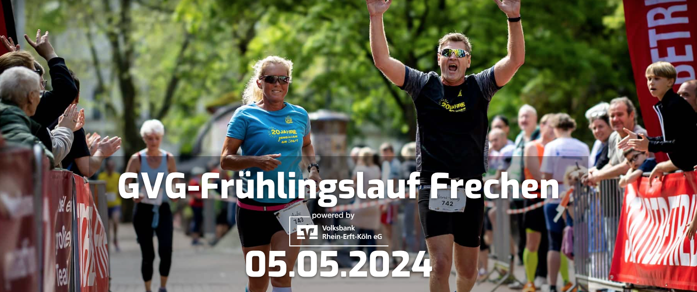 GVG-Frühlingslauf Frechen: Startschuss zur 17. Auflage fällt am 5. Mai!