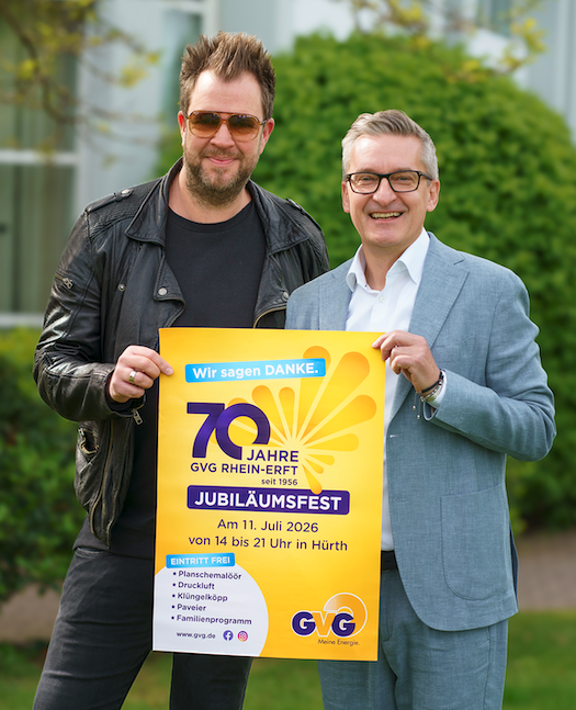 GVG Rhein-Erft feiert 70. Geburtstag