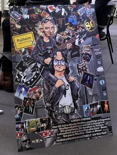 Dieter Dierks Award Wacken 2024. Dierks Studios