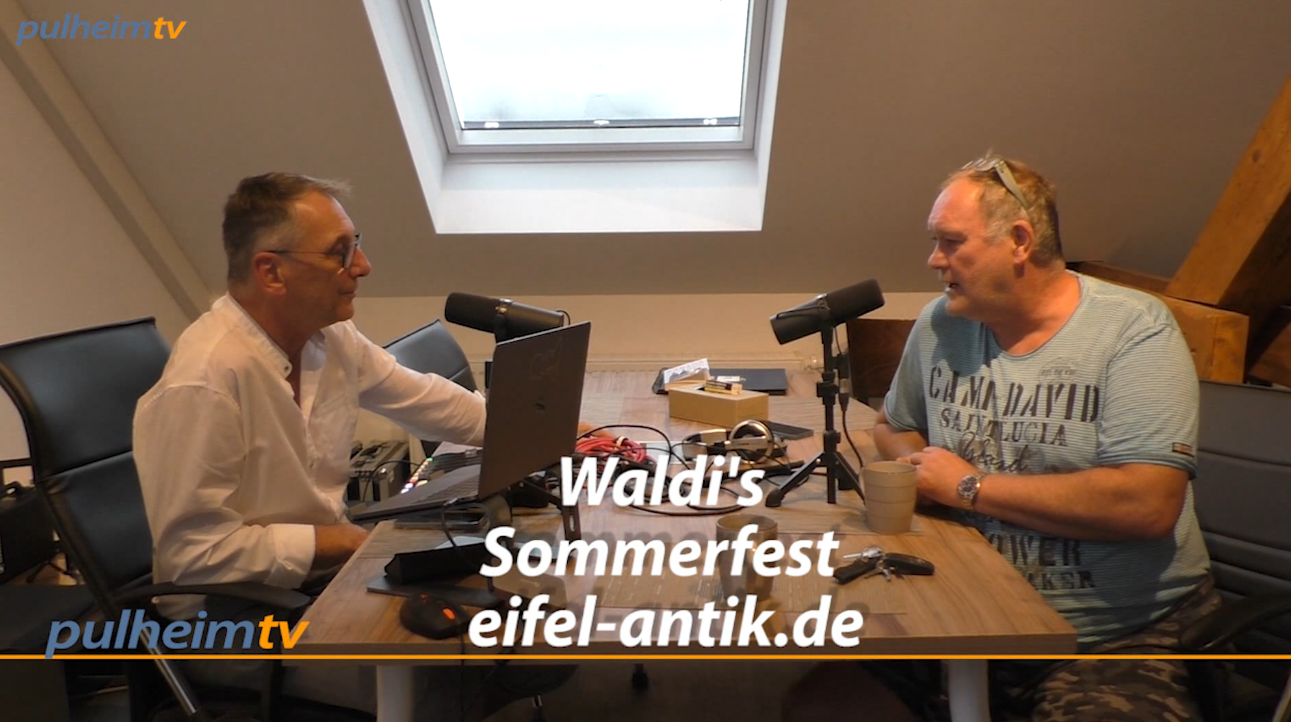 Waldi von Bares für Rares bei Antenne Pulheim.