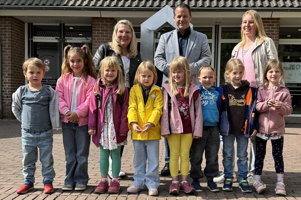 Von Haustieren und Spielplätzen: Vorschulkinder zu Gast im Rathaus