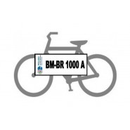 Fahrrad mit Kennzeichen 2