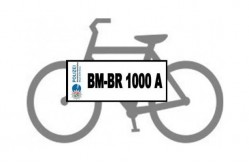 Fahrrad mit Kennzeichen 2