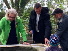 Sabine Bresser Dieter Spurck ClausFassbender vlnr
