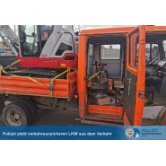 pol k 200305 5 k klebeband und seile hielten marodes baustellenfahrzeug zusammen polizei l sst lkw k