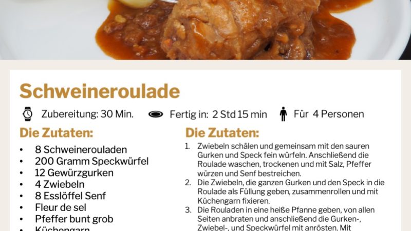 Schweineroulade von Struzina Rauschen